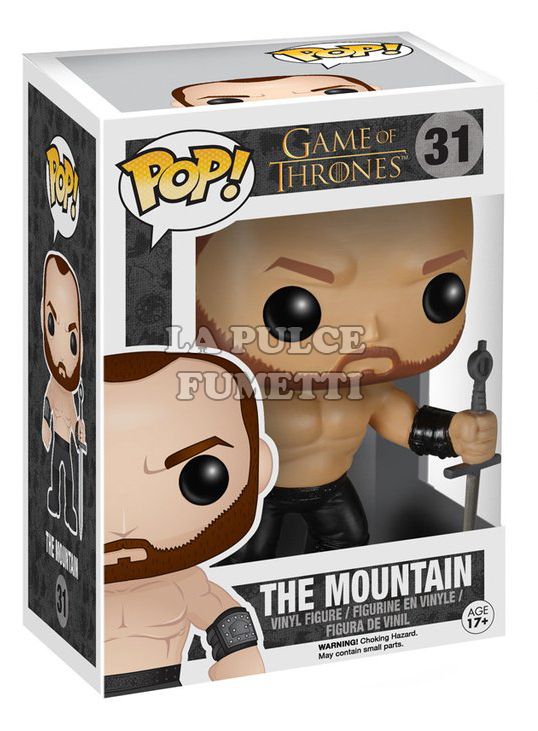 GAME OF THRONES: THE MOUNTAIN - VINYL FIGURE #   31 - POP FUNKO 